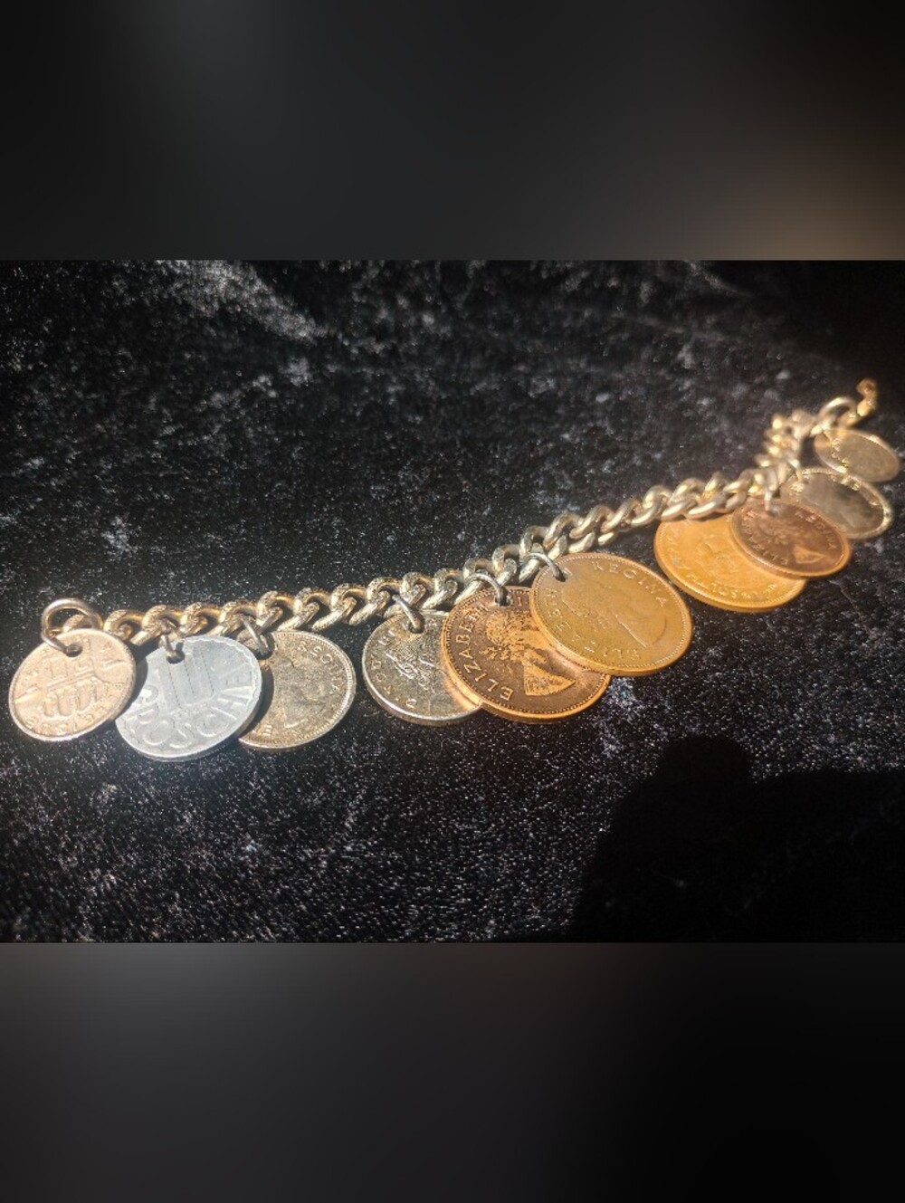 African Coins Bracelet